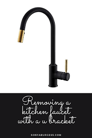 While you can learn how to remove kitchen faucet without basin. Removing A Kitchen Faucet With U Bracket Sonya Burgess