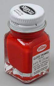 4oz Gloss Red Enamel Model Paint 1103t