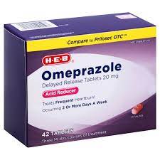 Омепразол 20 мг №14, капсулы. H E B Omeprazole Delayed Release Acid Reducer 20 Mg Tablets Shop Digestion Nausea At H E B