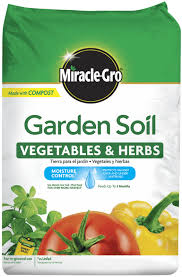 miracle gro garden soil for vegetables