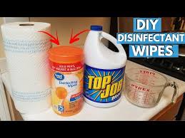 diy disinfectant wipes homemade clorox