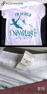 Im So High I Neverland Funny Weed Womens T Shirt Brand New