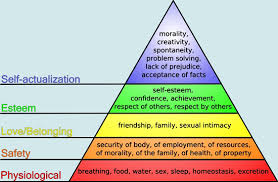 Image result for abraham maslow hierarchy of needs 3d