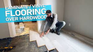 vinyl plank flooring over old hardwood