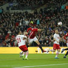 Zlatan ibrahimovic's late goal seals efl cup victory. Ibrahimovic Takes Manchester United To Efl Cup Final Win Over Southampton Carabao Cup The Guardian