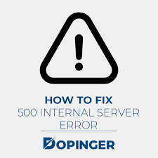 500 internal server error what is it