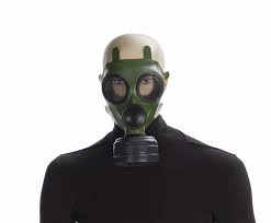 Details About Respirator Gas Face Mask Biohazard Chemical Chem Suit Adult Costume Accessory