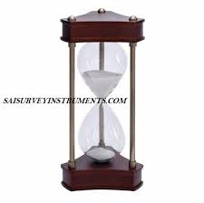 Nautical Triangular Wooden Hourglass
