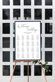 Navy Wedding Seating Chart Template Wedding Seating Chart
