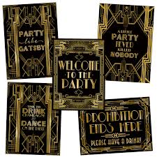 roaring 20 s poster party decoration