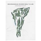 Buy the best printed golf course Skungamaug River Golf Club ...