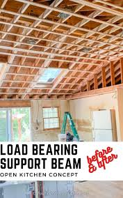 how to remove a load bearing wall