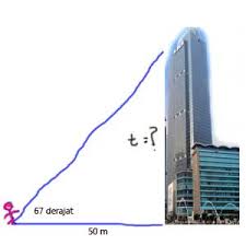 Cara mencari panjang sisi &mldr; Cara Mengukur Tinggi Gedung