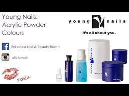 Young Nails Acrylic Powder Colour Swatches Youtube