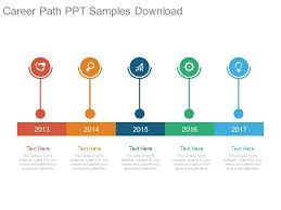 Career Path Ppt Samples Download Templates Powerpoint