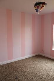 Pink Striped Walls