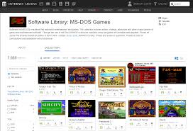 how to play clic ms dos games in