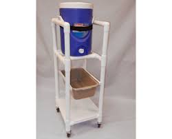 healthline s cooler cart with shelf