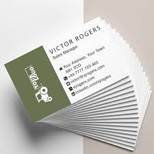 Business Cards Luxury Single Sided