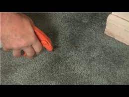 carpet cleaning how to remove dry