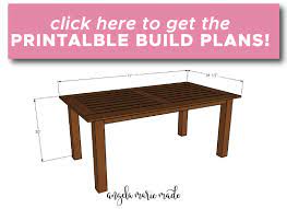 Diy Outdoor Table Angela Marie Made