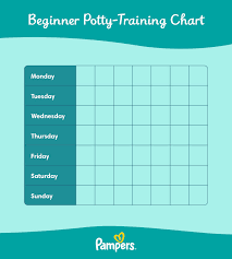 potty training chart printables and