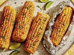 Best Grilled Corn In Foil gambar png