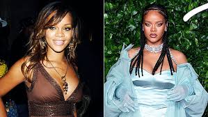 rihanna then now see photos of the