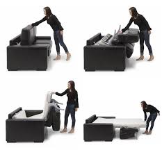 the sofa bed transformed