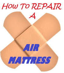 how to repair a air mattress hole in 5