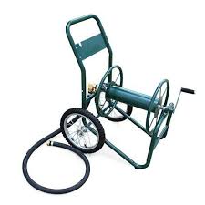 wheel steel hose reel cart