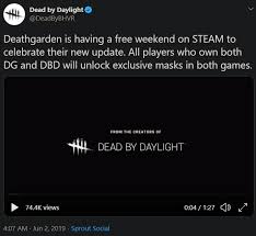 How to redeem dead by daylight codes ? So Deathgarden Cosmetics Dead By Daylight