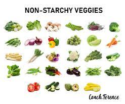 28 non starchy vegetables to help you