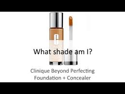 Find Your Shade Clinique Beyond Perfecting Foundation
