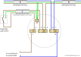 Radial Circuit Light Wiring Diagram