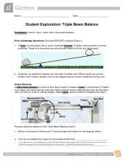 triple beam balance gizmo pdf triple