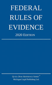 Federal Rules Of Evidence 2020 Official Edition