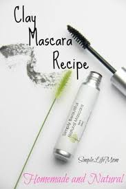 natural mascara recipe with clay and