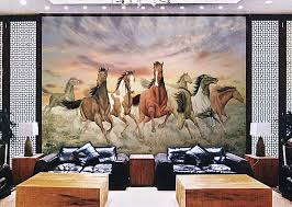 Galloping Horses Wall Mural Full Size
