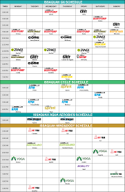 cl schedule issaquah 425 fitness