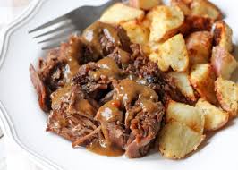 I liked it so much that i started making it at home, but eventually discovered it was sort of a modified version of a. Slow Cooker Pot Roast Recipe Just 4 Ingredients Lil Luna