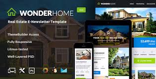 Wonderhome Real Estate Email Template Builder Access