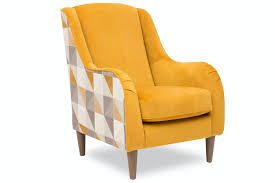 Product titlebelleze modern accent chair roll arm linen living room bedroom wood leg (citrine yellow). Accent Chairs Ireland