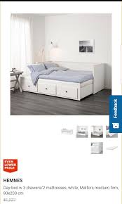 Ikea Hemnes Day Bed Frame And