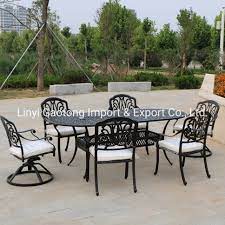 Our patio side table is built for both indoor and outdoor use. 7 Piece Metal Patio Conversation Dining Tables Chairs Outdoor Bistro Garden Furniture Set China Outdoor Dining Set Bistro Table Chairs Made In China Com