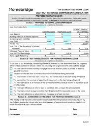 fillable va guaranteed home loan