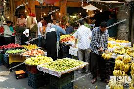 Fruits and vegetables market in the downtown Amman, Jordan, Stock Photo,  Picture And Rights Managed Image. Pic. K78-1607642 | agefotostock