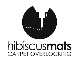 hibiscus mats carpet overlocking