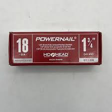 powernail 1 3 4 in 18 gauge hardwood