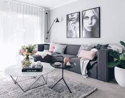 grey sofa living room